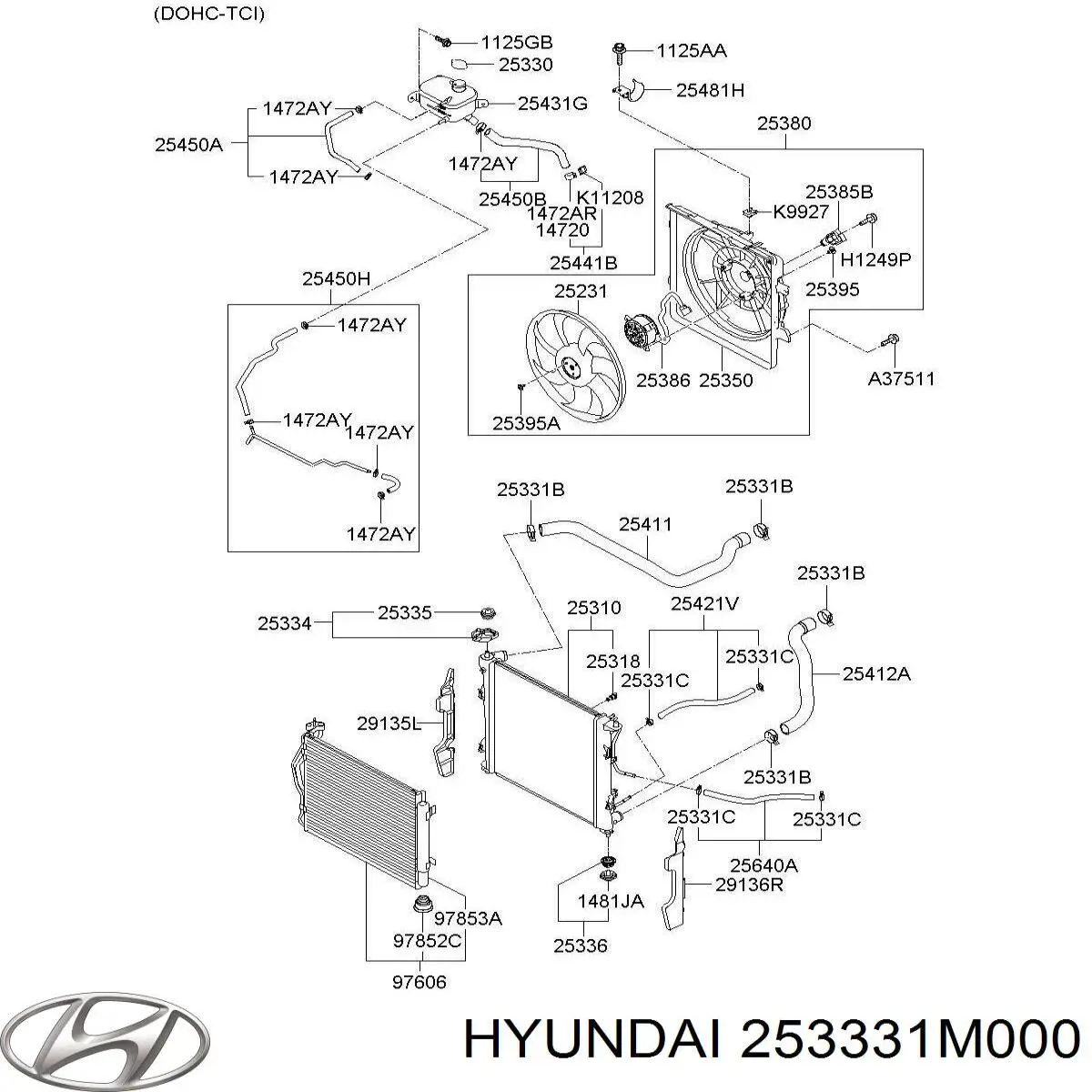 Купити 253331M000 Hyundai/Kia 
