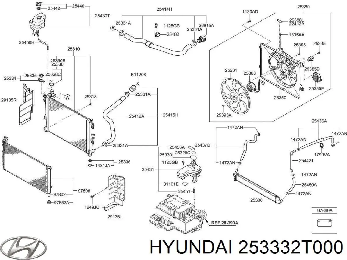  253332T000 Hyundai/Kia