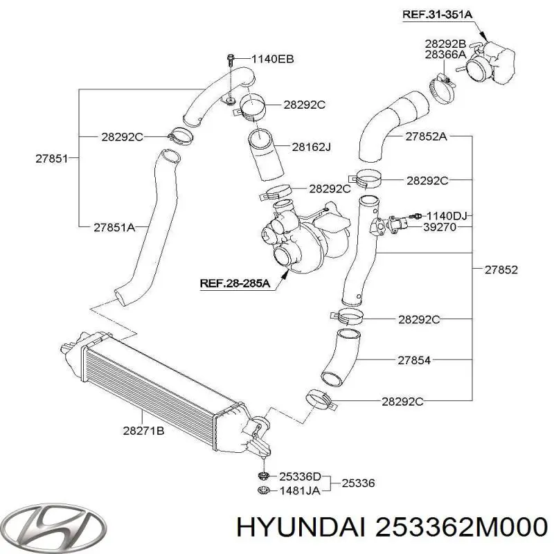  253362M000 Hyundai/Kia