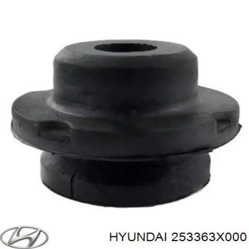 Подушка радіатора охолодження, нижня Hyundai Accent (SB) (Хендай Акцент)