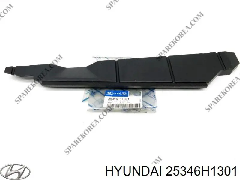Повітропровід / дефлектор радіатора интеркуллера, правий Hyundai/Kia 25346H1301 ціна, від 13.62 USD
