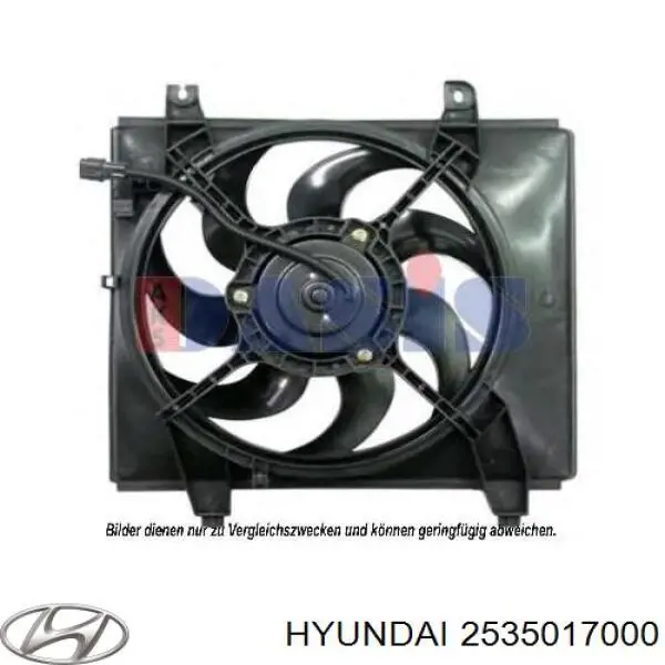 Купити Дифузор (кожух) радіатора охолодження Hyundai Matrix  FC