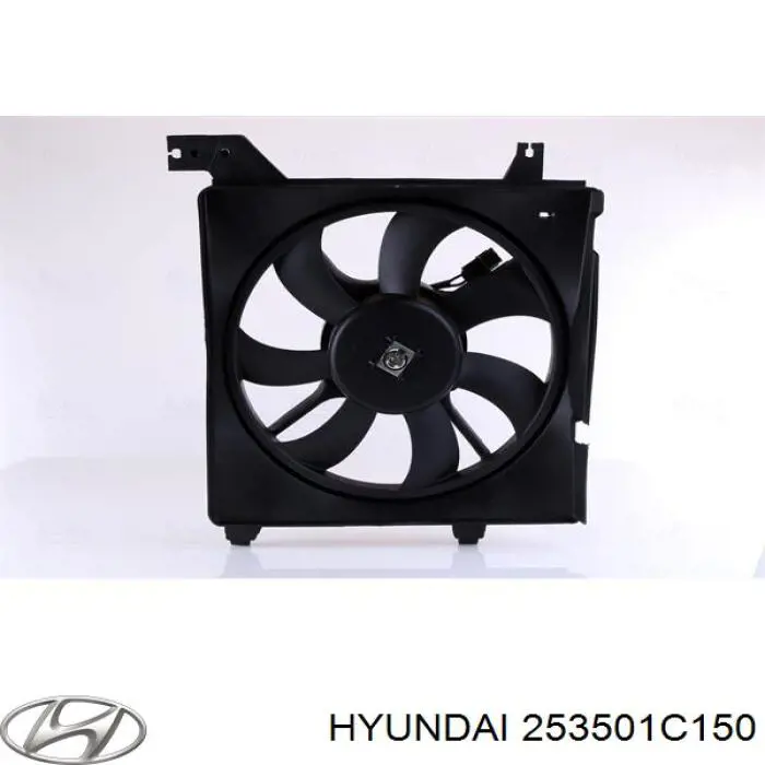Купити 253501C150 Hyundai/Kia Дифузор вентилятора