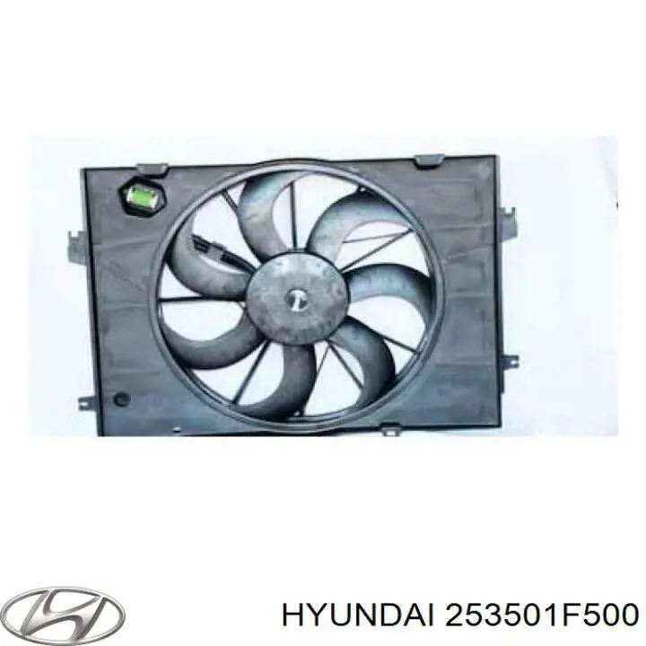 Купити 253501F500 Hyundai/Kia Облицювання рамки радіатора