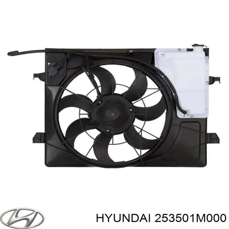 Дифузор вентилятора Hyundai/Kia 253501M000 ціна, від 147.56 USD