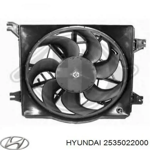 Дифузор вентилятора Hyundai Accent I седан (1994 - 2001) ціна, від 30.34 USD