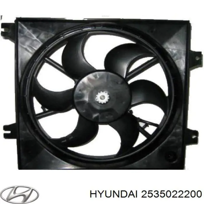 Дифузор вентилятора Hyundai/Kia 2535022200 ціна, від  USD