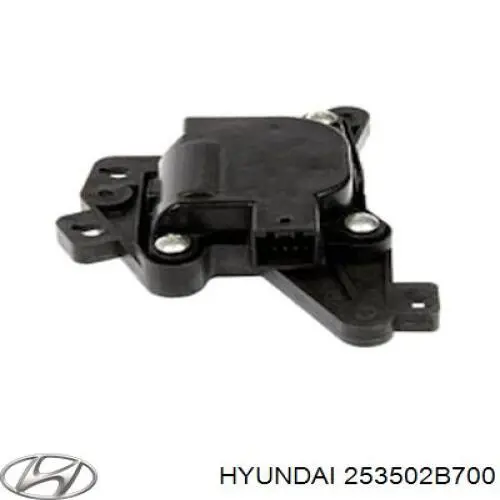 253502B700 Hyundai/Kia дифузор (кожух радіатора охолодження)