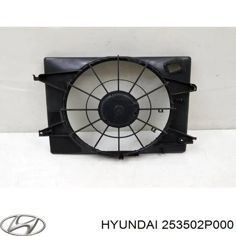 253502P000 Hyundai/Kia Облицювання рамки радіатора