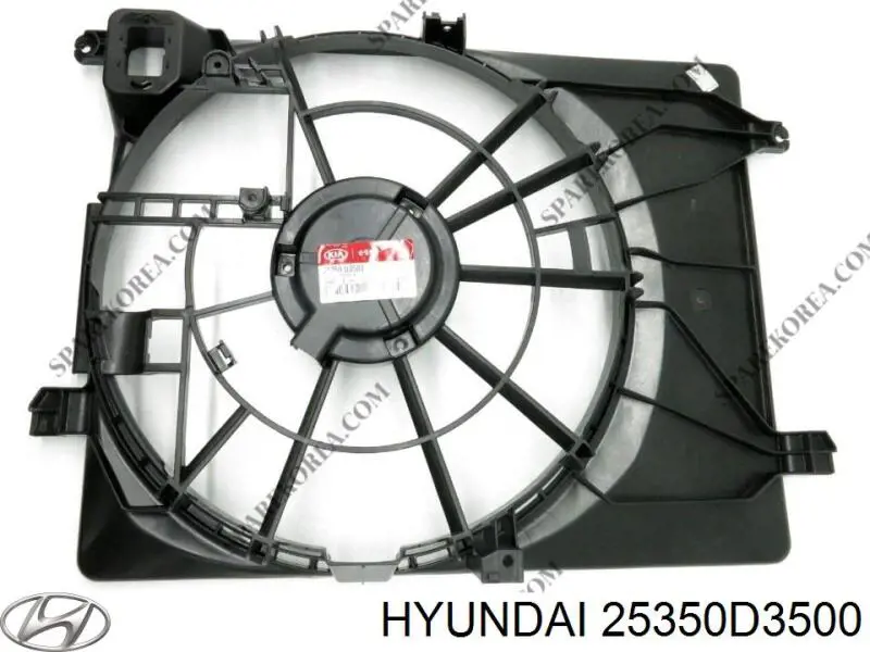 Купити 25350D3500 Hyundai/Kia Дифузор вентилятора