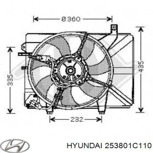  Hyundai/Kia 253801C110 ціна, від 76.36 USD