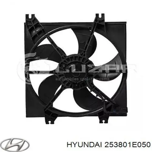 253801E050 Hyundai/Kia Електровентилятор радіатора