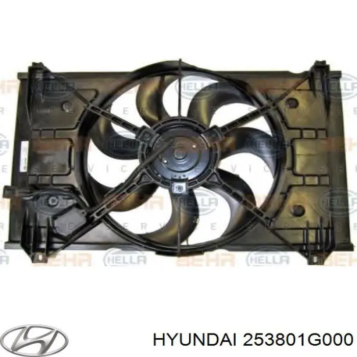 CFF252000P Mahle Original Дифузор радіатора охолодження, в зборі з мотором і крильчаткою