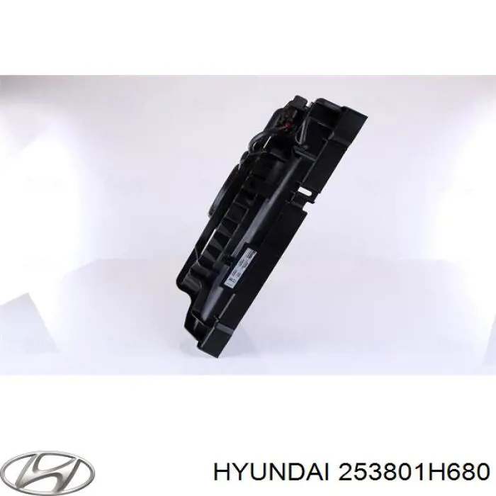 Дифузор радіатора охолодження, в зборі з двигуном і крильчаткою Hyundai/Kia 253801H680 ціна, від 63.35 USD