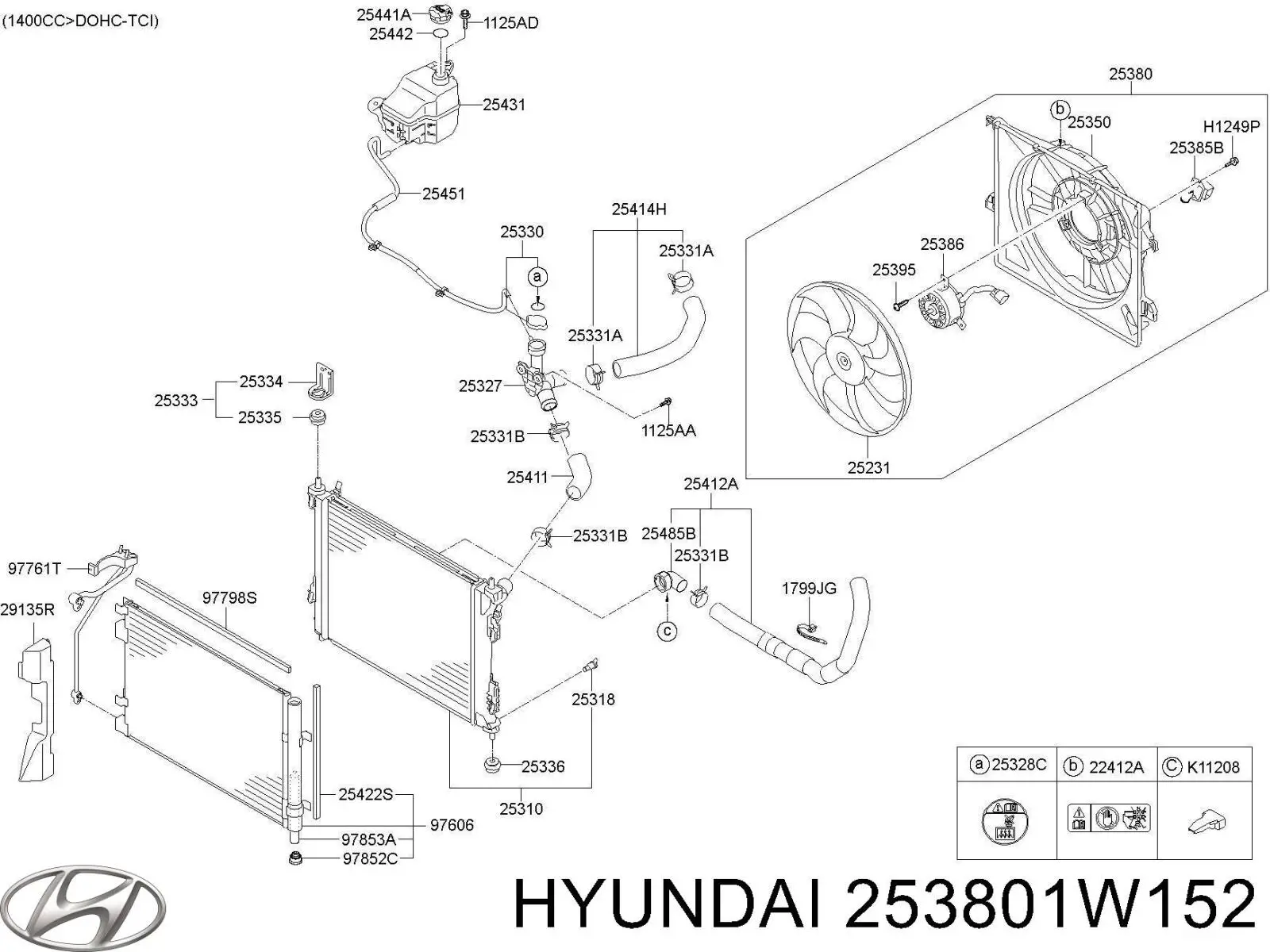 Купити 253801W152 Hyundai/Kia 