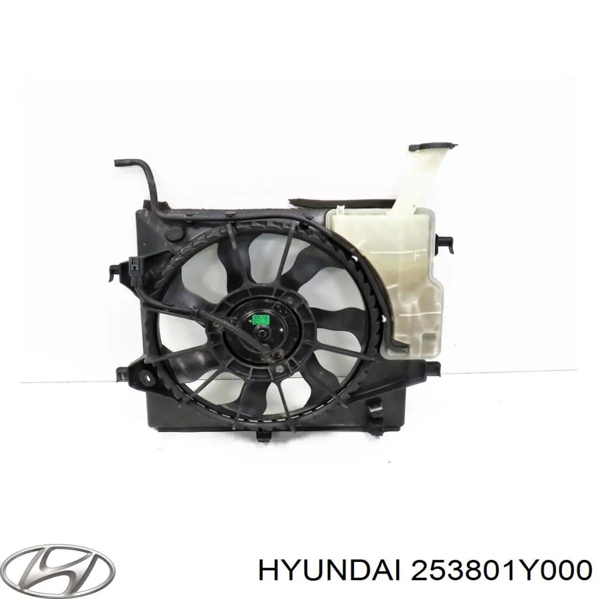 253801Y000 Hyundai/Kia Дифузор радіатора охолодження, в зборі з мотором і крильчаткою