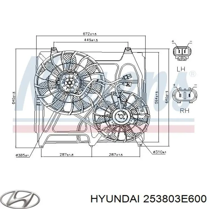  Hyundai/Kia 253803E600