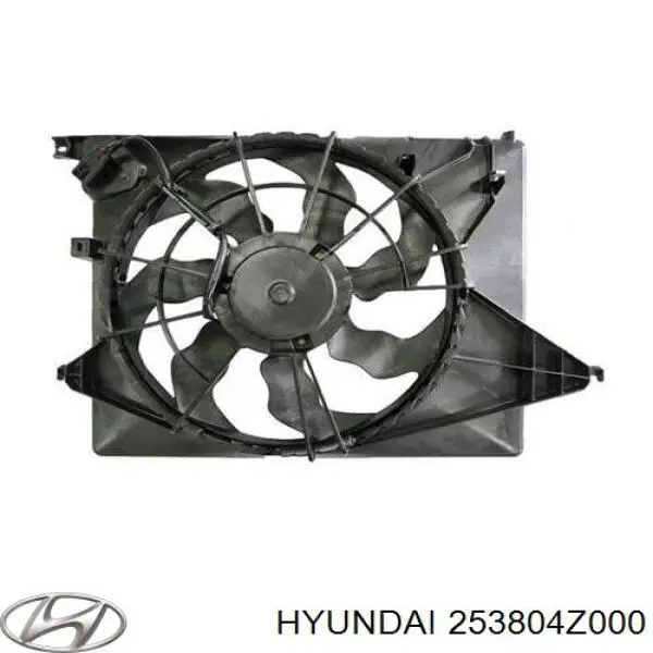 Купити RDHN67043A Signeda Дифузор радіатора охолодження, в зборі з двигуном і крильчаткою