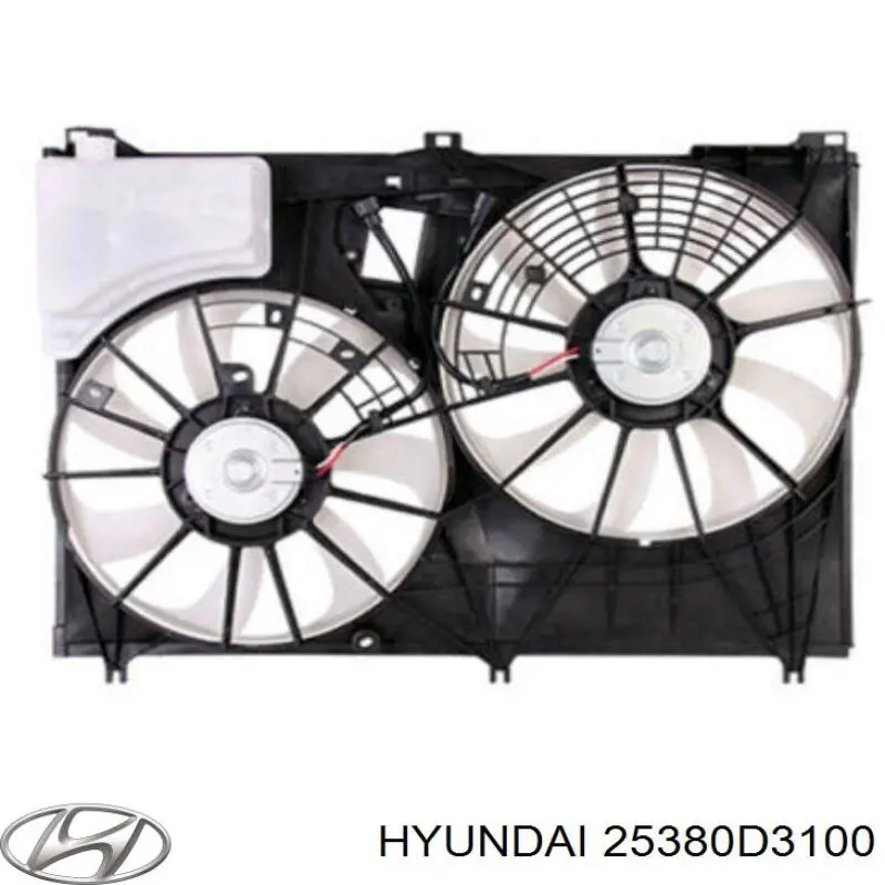 Купити 40X223W3 Polcar Дифузор радіатора охолодження, в зборі з двигуном і крильчаткою