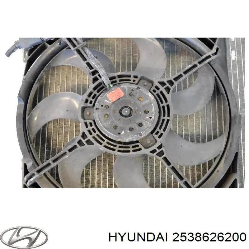 2538626200 Hyundai/Kia Електродвигун вентилятора системи охолодження