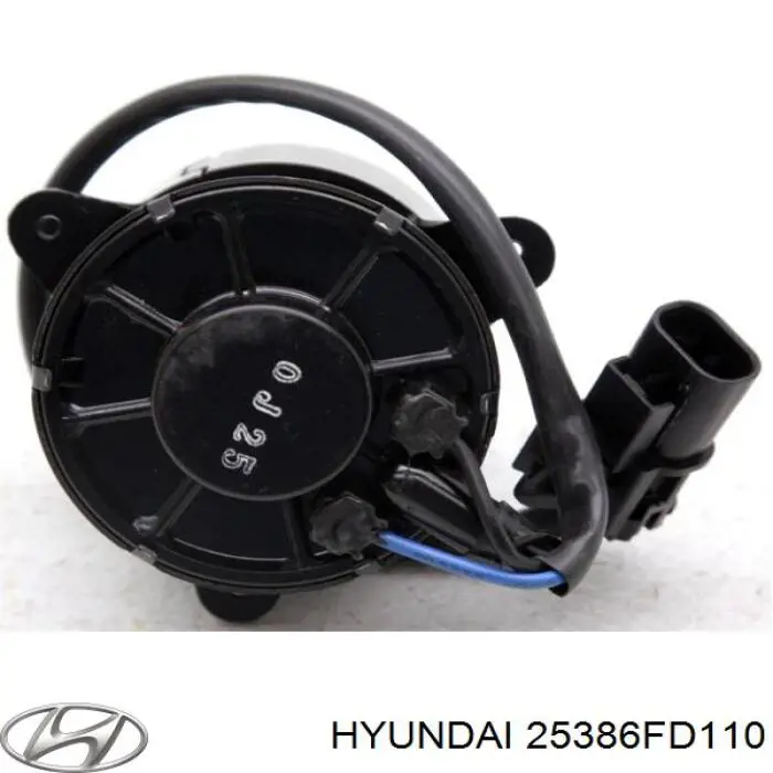 25386FD110 Hyundai/Kia двигун вентилятора системи охолодження