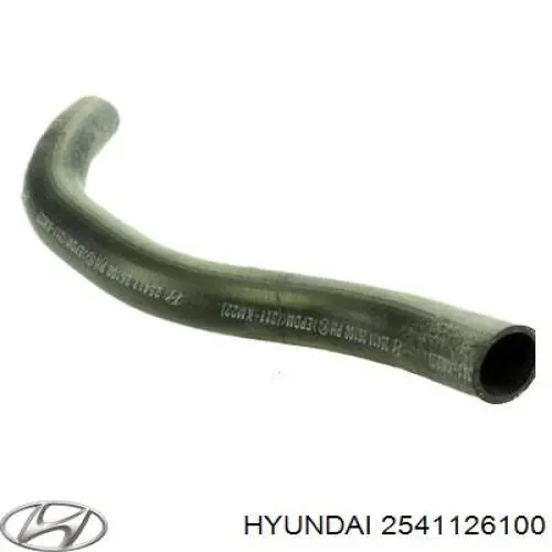 Патрубок системи охолодження Hyundai/Kia 2541126100 ціна, від 4.75 USD