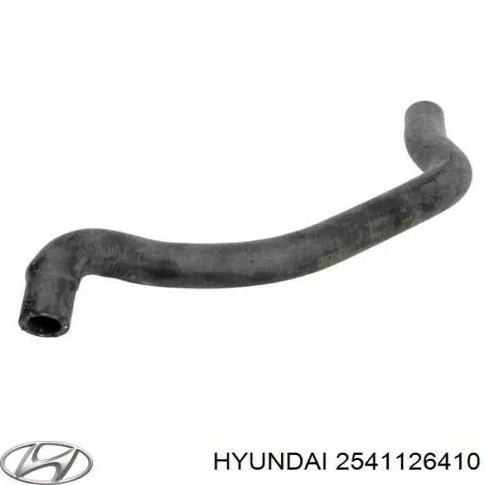 Купити 2541126410 Hyundai/Kia Шланг/патрубок радіатора охолодження, верхній