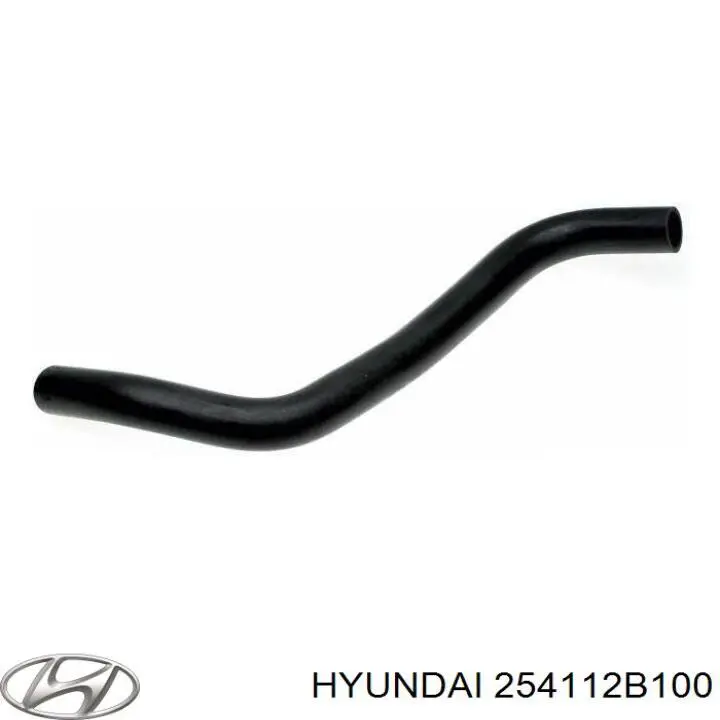 Патрубок системи охолодження Hyundai/Kia 254112B100 ціна, від 15.32 USD