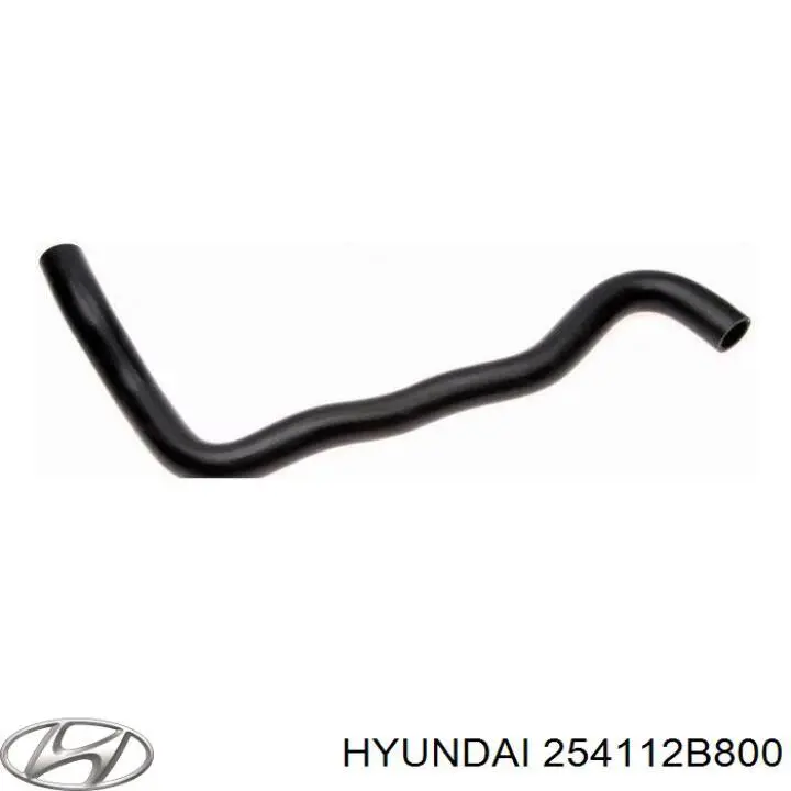 254112B800 Hyundai/Kia Патрубок системи охолодження
