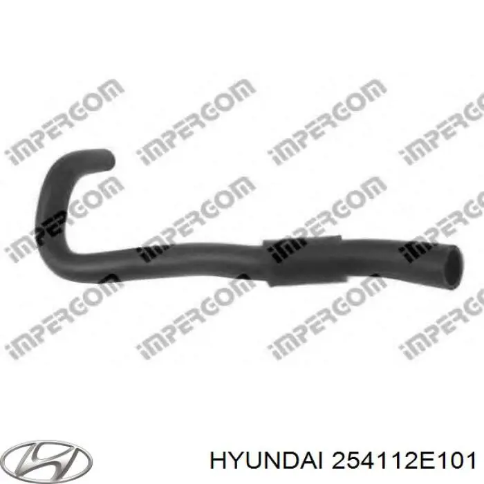 Патрубок системи охолодження Hyundai/Kia 254112E101 ціна, від 11.61 USD