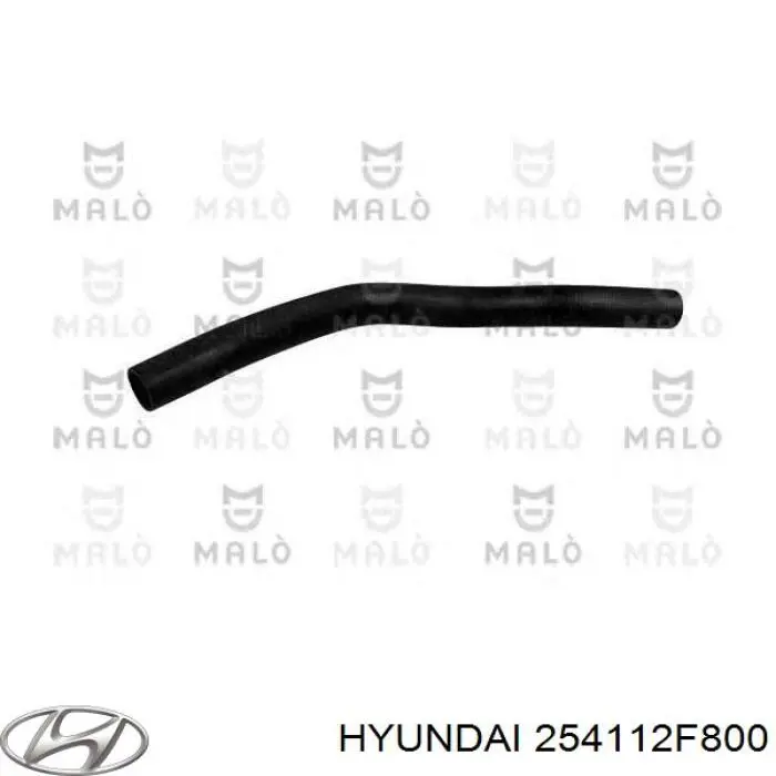 254112F800 Hyundai/Kia Патрубок системи охолодження