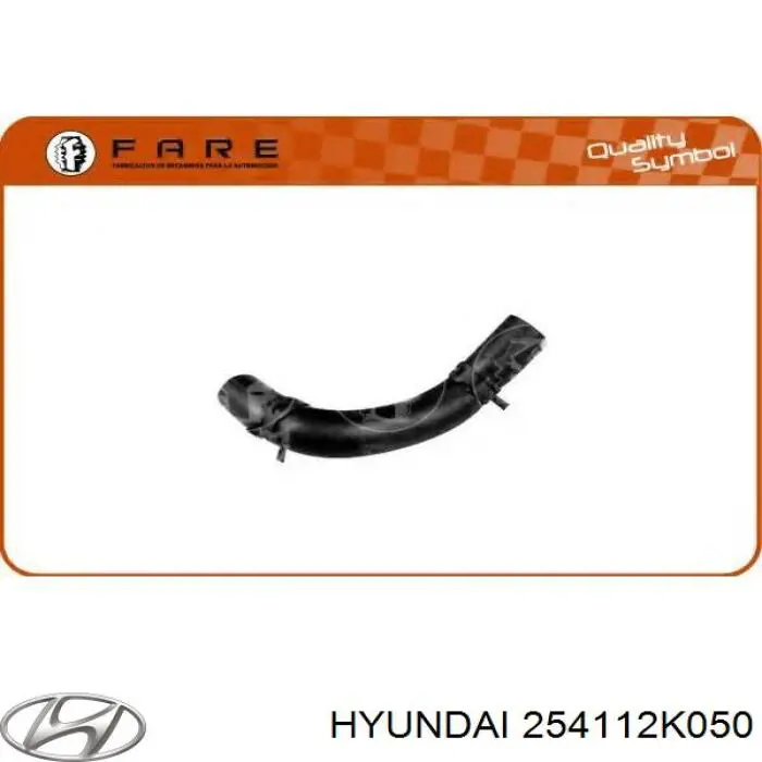 254112K050 Hyundai/Kia Патрубок системи охолодження