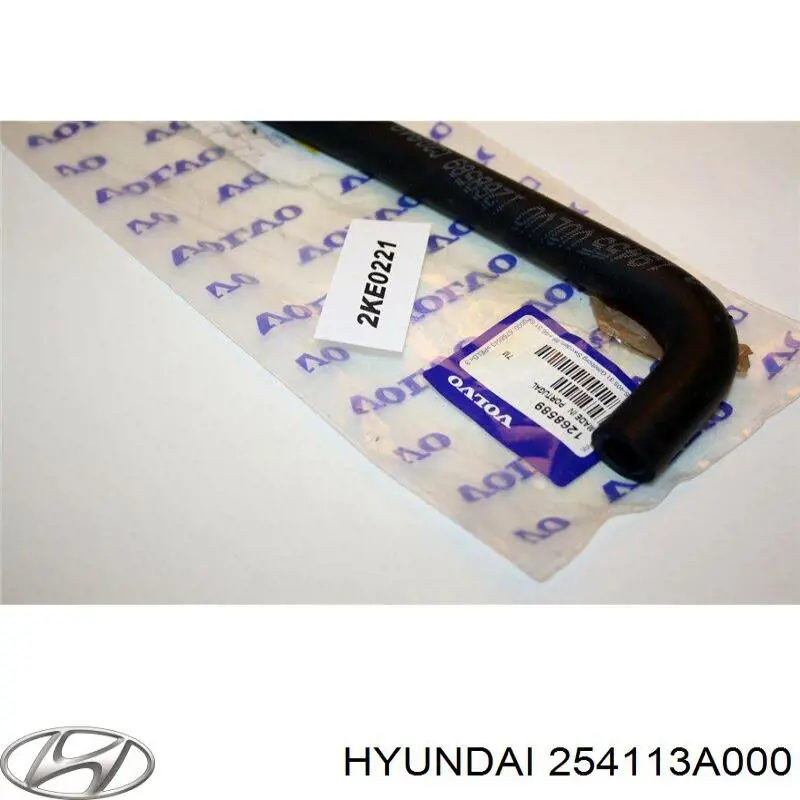 Шланг/патрубок радіатора охолодження, верхній Hyundai Trajet (FO) (Хендай Траджет)
