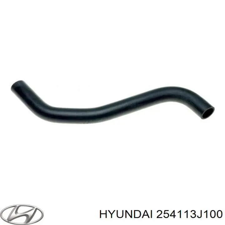 Шланг/патрубок радіатора охолодження, верхній Hyundai IX55 (Хендай Іх55)