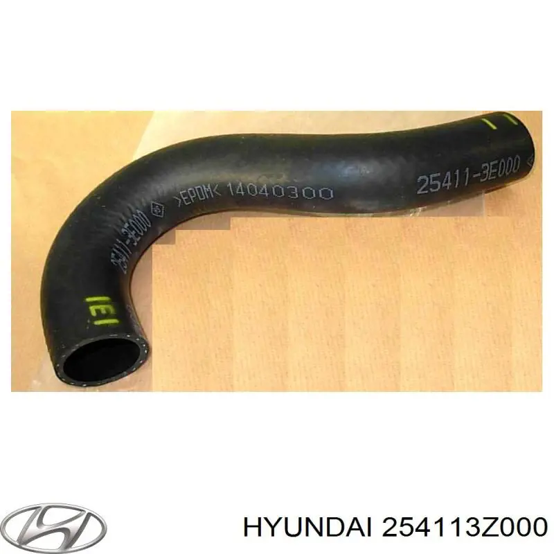 Шланг/патрубок радіатора охолодження, верхній Hyundai I40 (VF) (Хендай I40)