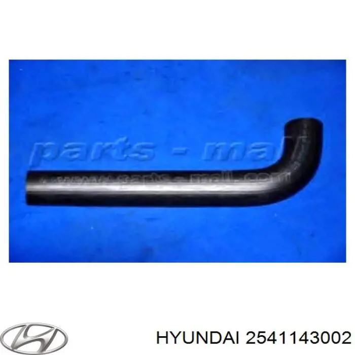 Шланг/патрубок радіатора охолодження, верхній Hyundai/Kia 2541143002 ціна, від 4.47 USD