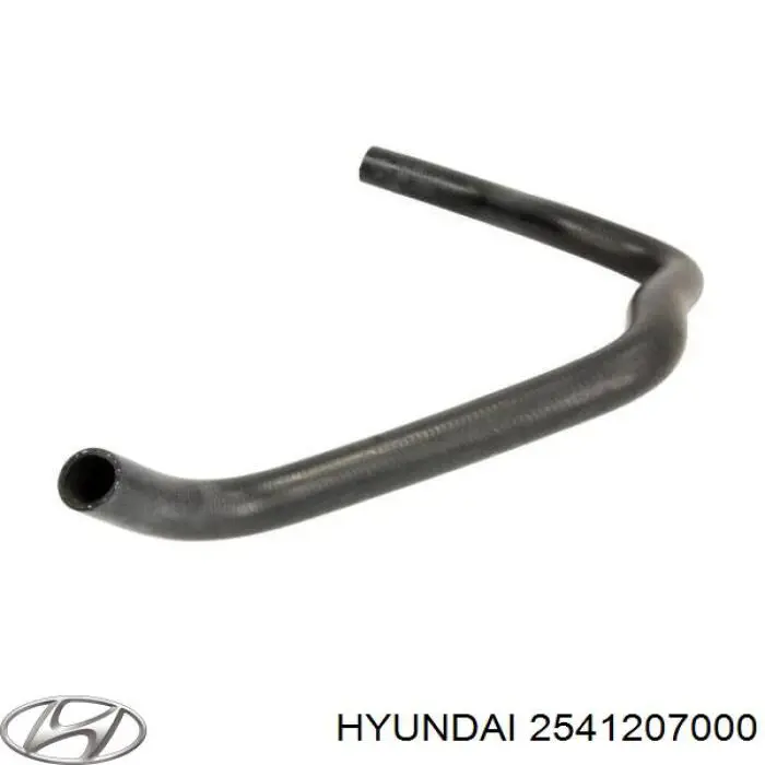 Купити 2541207000 Hyundai/Kia Шланг/патрубок радіатора охолодження, нижній