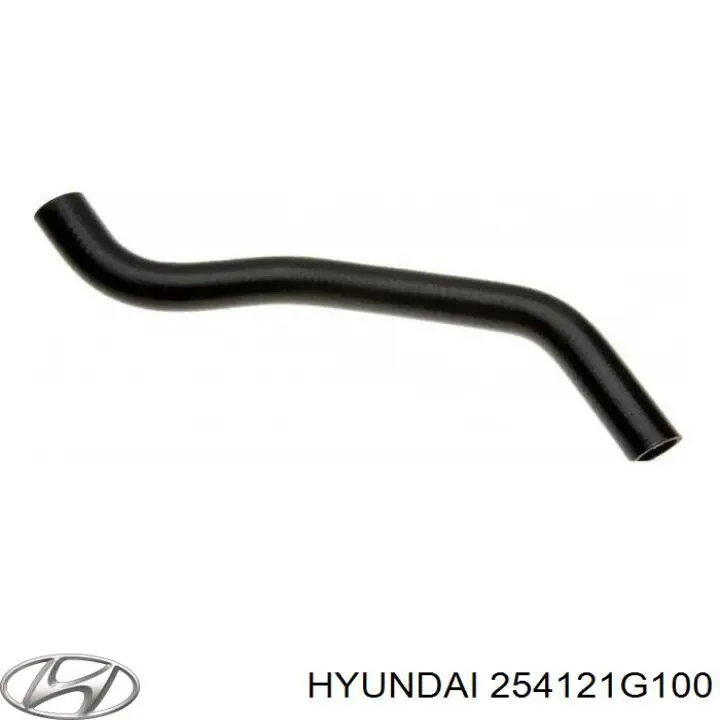 Шланг/патрубок радіатора охолодження, нижній Hyundai/Kia 254121G100 ціна, від 11.19 USD