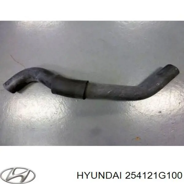 Шланг/патрубок радіатора охолодження, нижній 254121G100 Hyundai/Kia