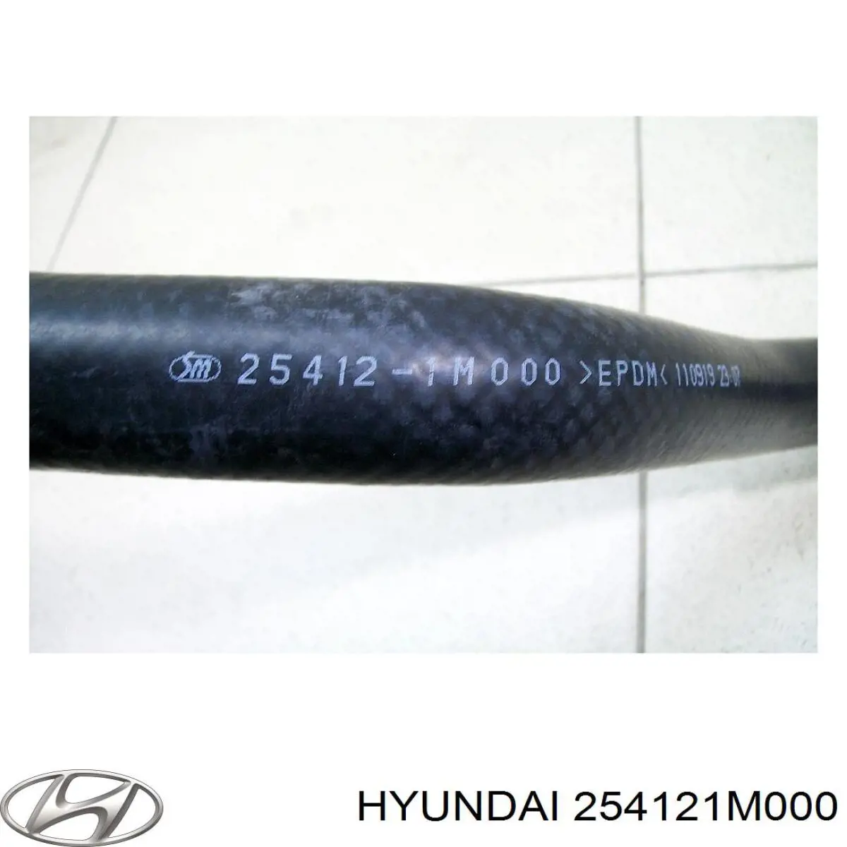 Купити 254121M000 Hyundai/Kia Шланг/патрубок радіатора охолодження, нижній