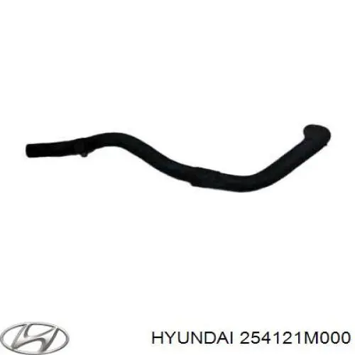 Шланг/патрубок радіатора охолодження, нижній Hyundai/Kia 254121M000 ціна, від 9.15 USD