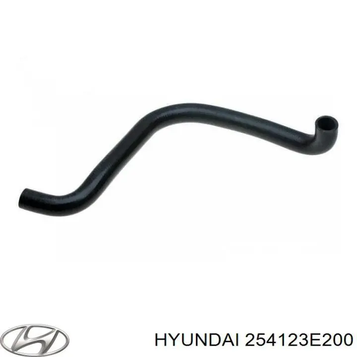 Шланг/патрубок радіатора охолодження, нижній Hyundai/Kia 254123E200 ціна, від  USD