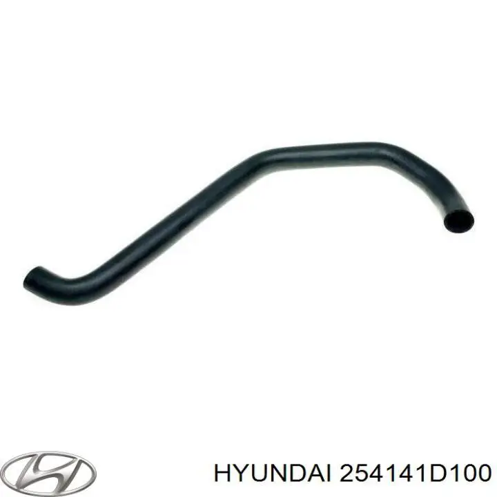 Патрубок системи охолодження Hyundai/Kia 254141D100 ціна, від 17.23 USD
