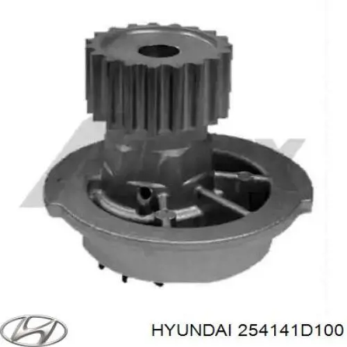 Купити 254141D100 Hyundai/Kia Шланг/патрубок радіатора охолодження, верхній