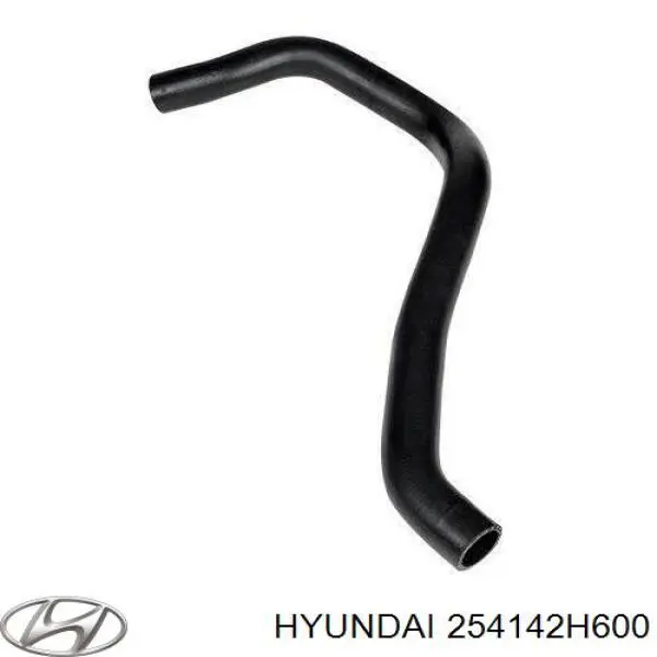 Шланг/патрубок радіатора охолодження, верхній Hyundai/Kia 254142H600 ціна, від 24.69 USD