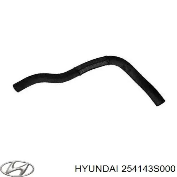 254143S000 Hyundai/Kia шланг/патрубок системи охолодження