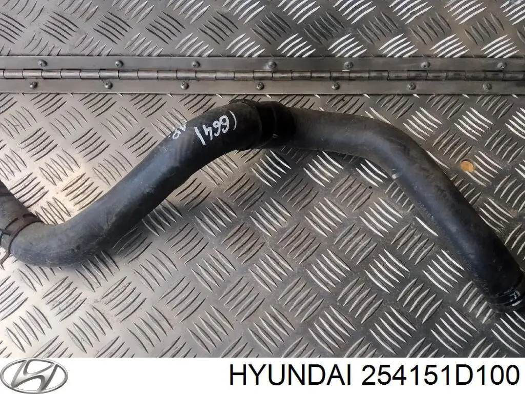 254151D100 Hyundai/Kia Шланг/патрубок радіатора охолодження, нижній
