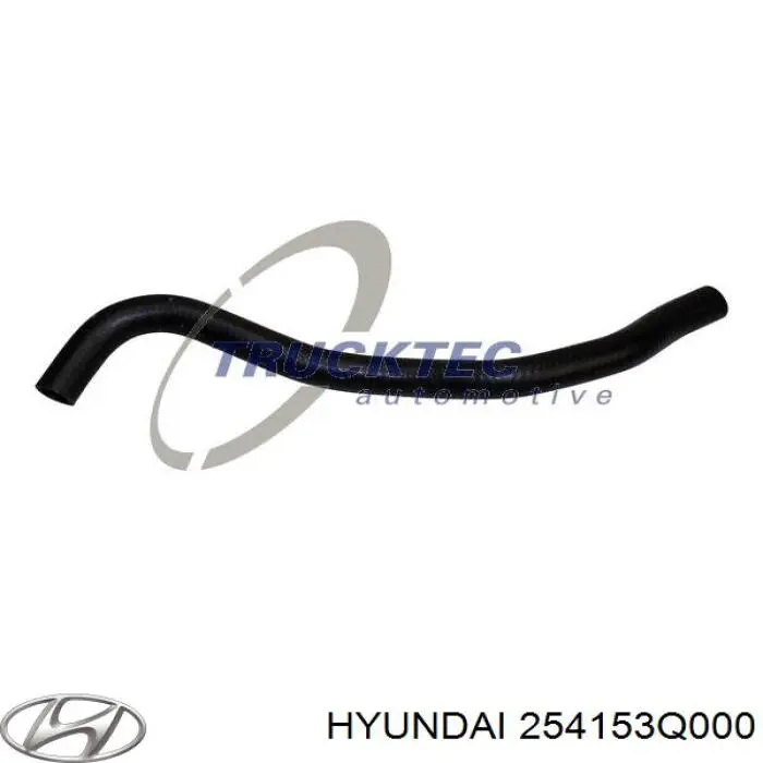 Шланг/патрубок радіатора охолодження, нижній Hyundai/Kia 254153Q000 ціна, від 22.80 USD