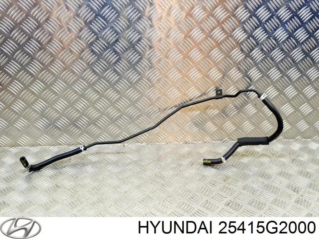 25415G2000 Hyundai/Kia Шланг/патрубок радіатора охолодження, нижній