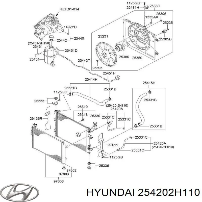 254202H110 Hyundai/Kia 